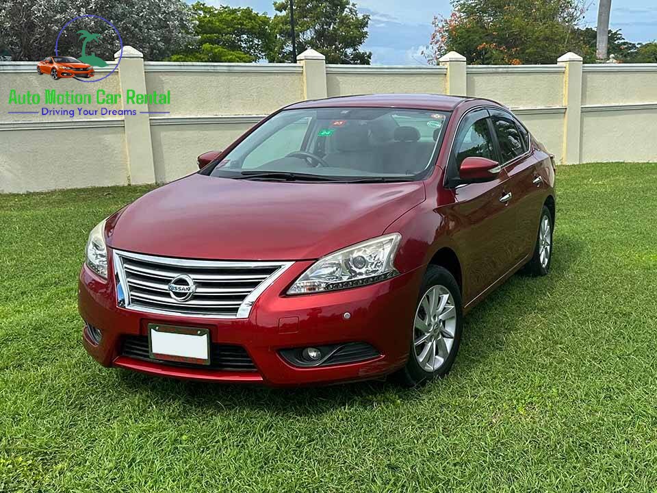Nissan Sylphy car rental in Montego Bay, Jamaica