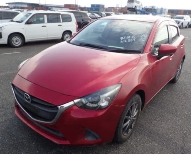 Mazda Demio car rental in Montego Bay, Jamaica